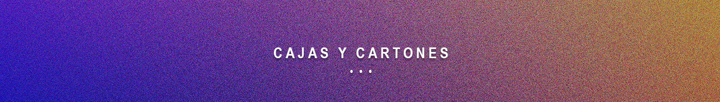 Cajas y cartones